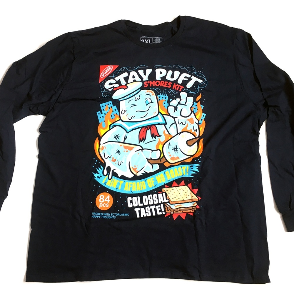 Ghostbusters Stay Puft Long Sleeve T-Shirt